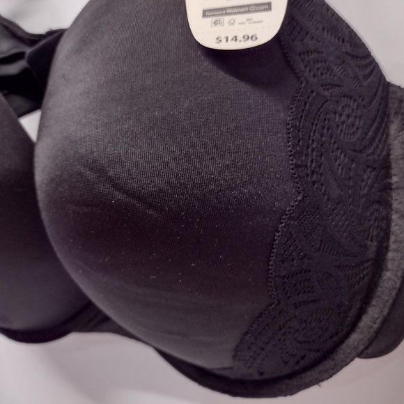 NWT! Black Secret Treasures Underwire Bra - Size 42D - Picture 4 of 5